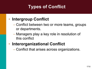 Managing Conflict, Politics, and Negotiation | PPT