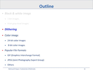 Graphics and image data representtion l3 | PDF