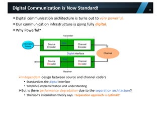 Mobile & Satellite Communications Overview of Digital Communication ...