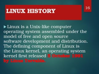 Comprehensive Introduction to Linux and Unix Operating Systems | PDF