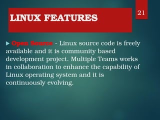 Comprehensive Introduction to Linux and Unix Operating Systems | PDF