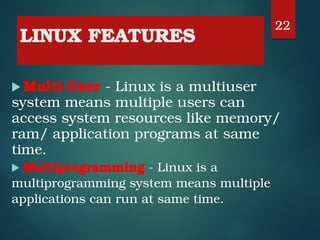 Comprehensive Introduction to Linux and Unix Operating Systems | PDF