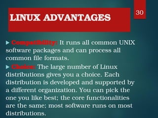 Comprehensive Introduction to Linux and Unix Operating Systems | PDF