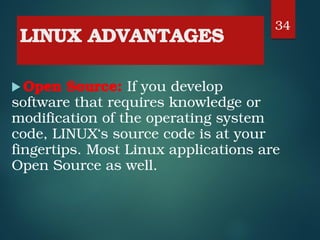 Comprehensive Introduction to Linux and Unix Operating Systems | PDF