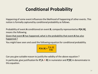 Conditional Probability
20
 