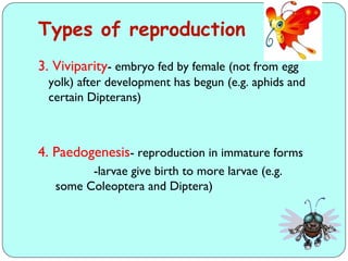 Comprehensive Overview of Insect Growth, Development, and Reproduction ...