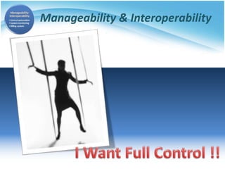 Manageability & Interoperability
 