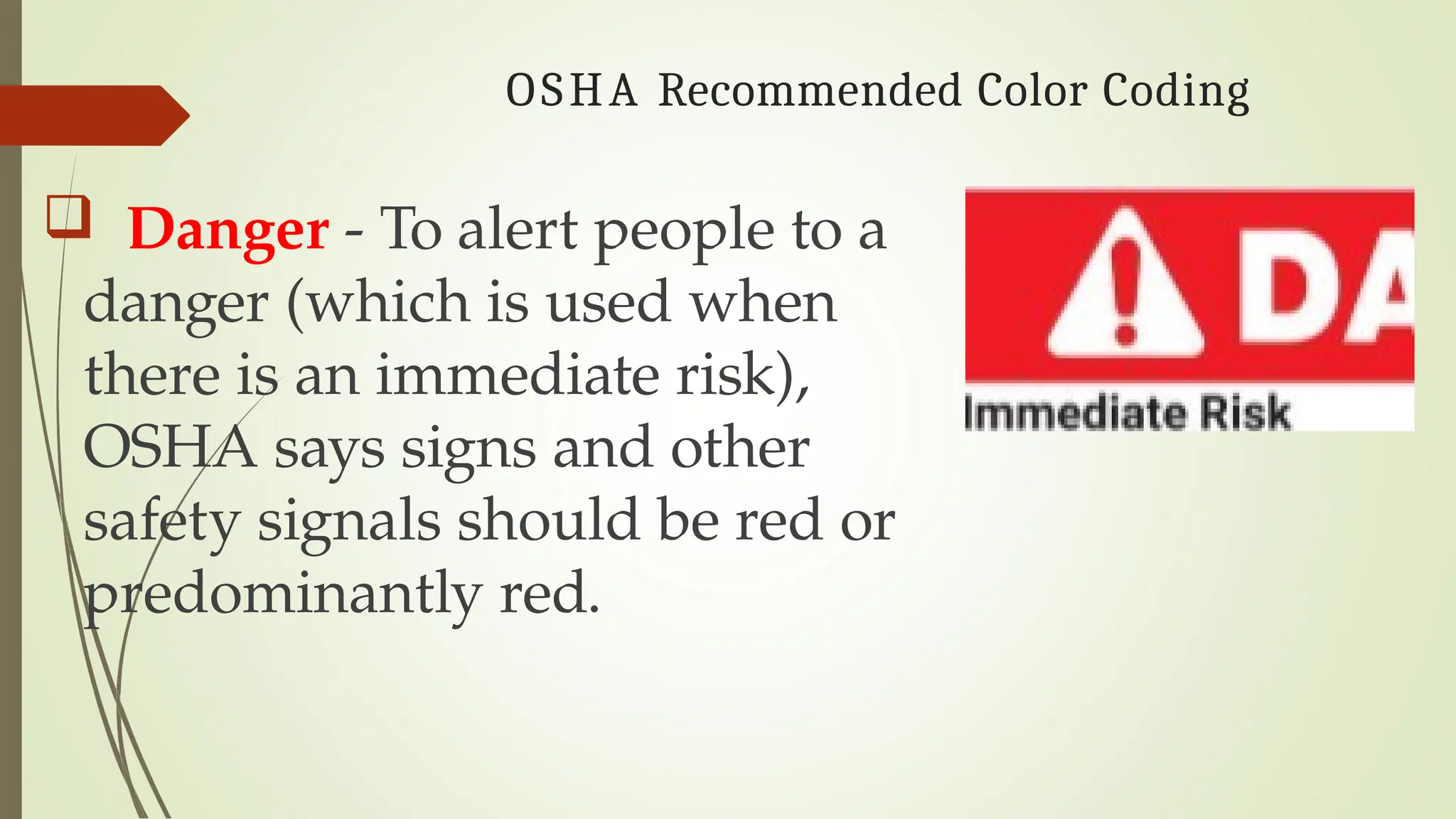 Lecture-2-Safety-Colors it contains warnings | PPT