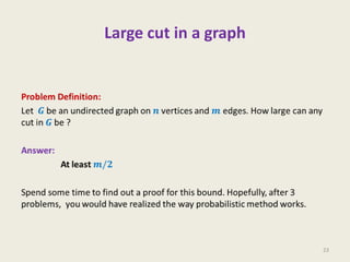 Large cut in a graph

23

 