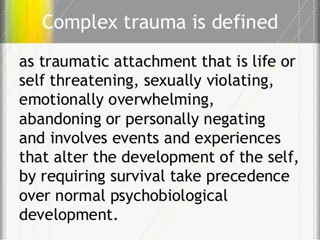 complex trauma