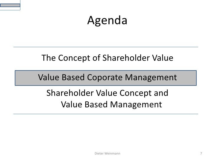 Alfred Rappaport 7 Value Drivers