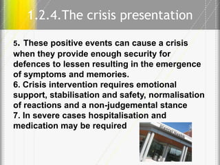 Lecture 4 phase 1 safety & stabilization | PPTX