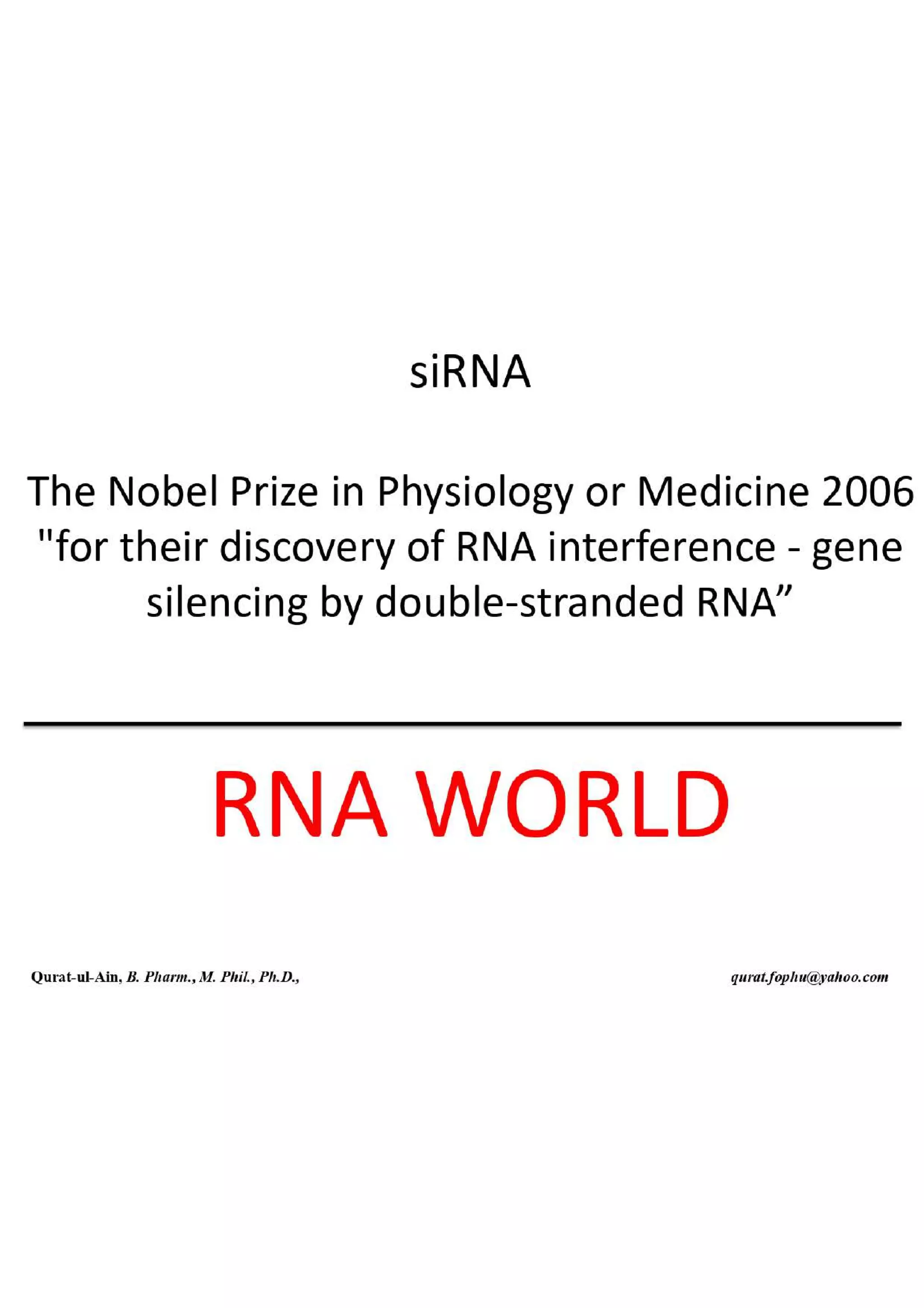 Lecture.2.part.1 Structure and Function of Nucleic Acid