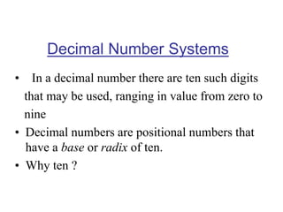 Lecture-2(2): Number System & Conversion | PDF