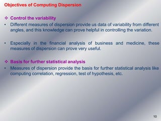 Lecture. Introduction to Statistics (Measures of Dispersion).pptx