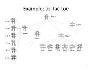 Example: tic-tac-toe
7
 