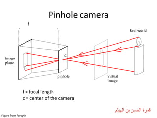 Lecture 2&3 Computer vision image formation ,filters&edge detection | PDF