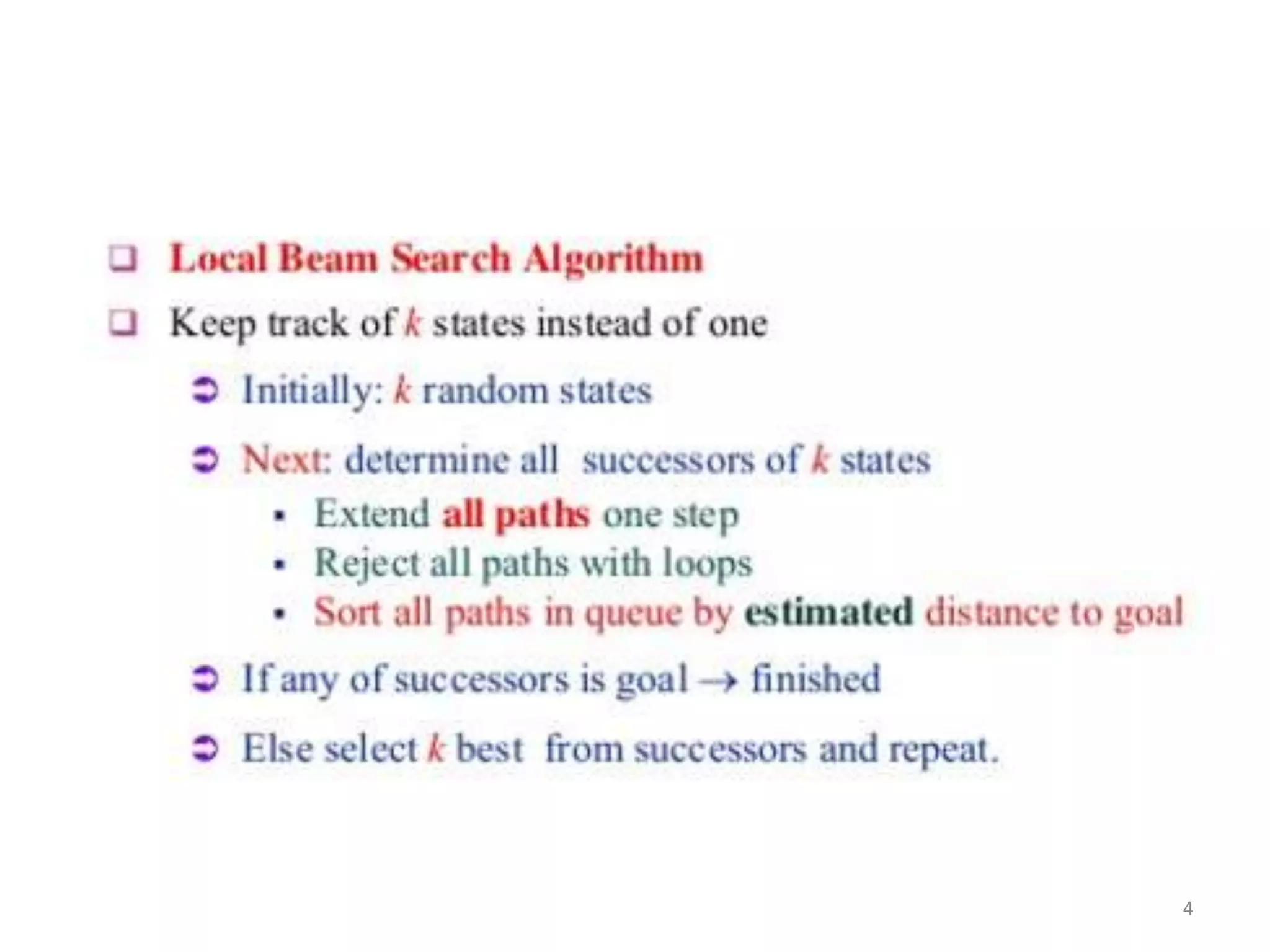 Lecture 26 local beam search | PPTX