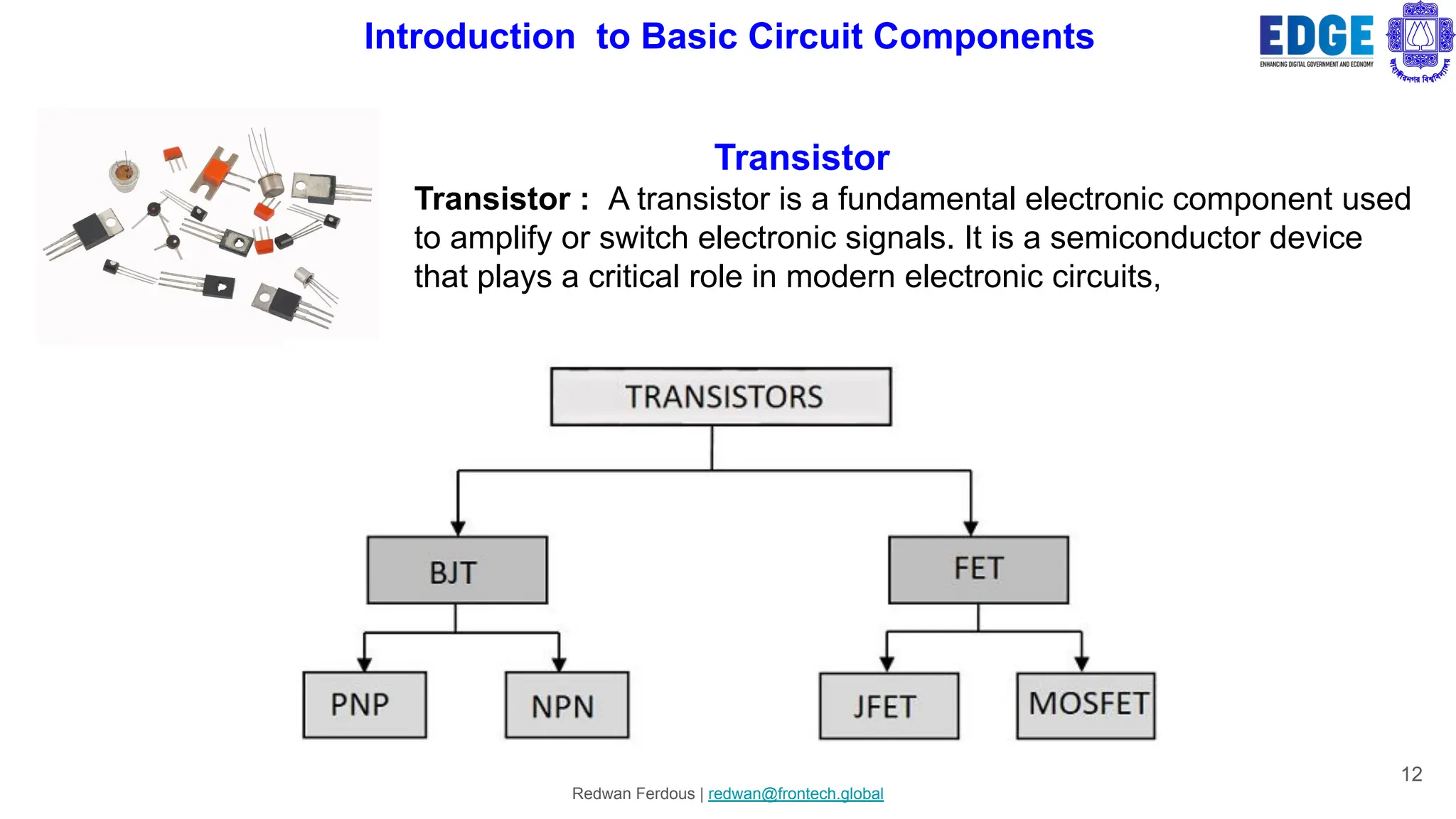 Lecture-2_Basic Circuits & Intro to Arduino_2024_EDGE_Jahangirnagar ...