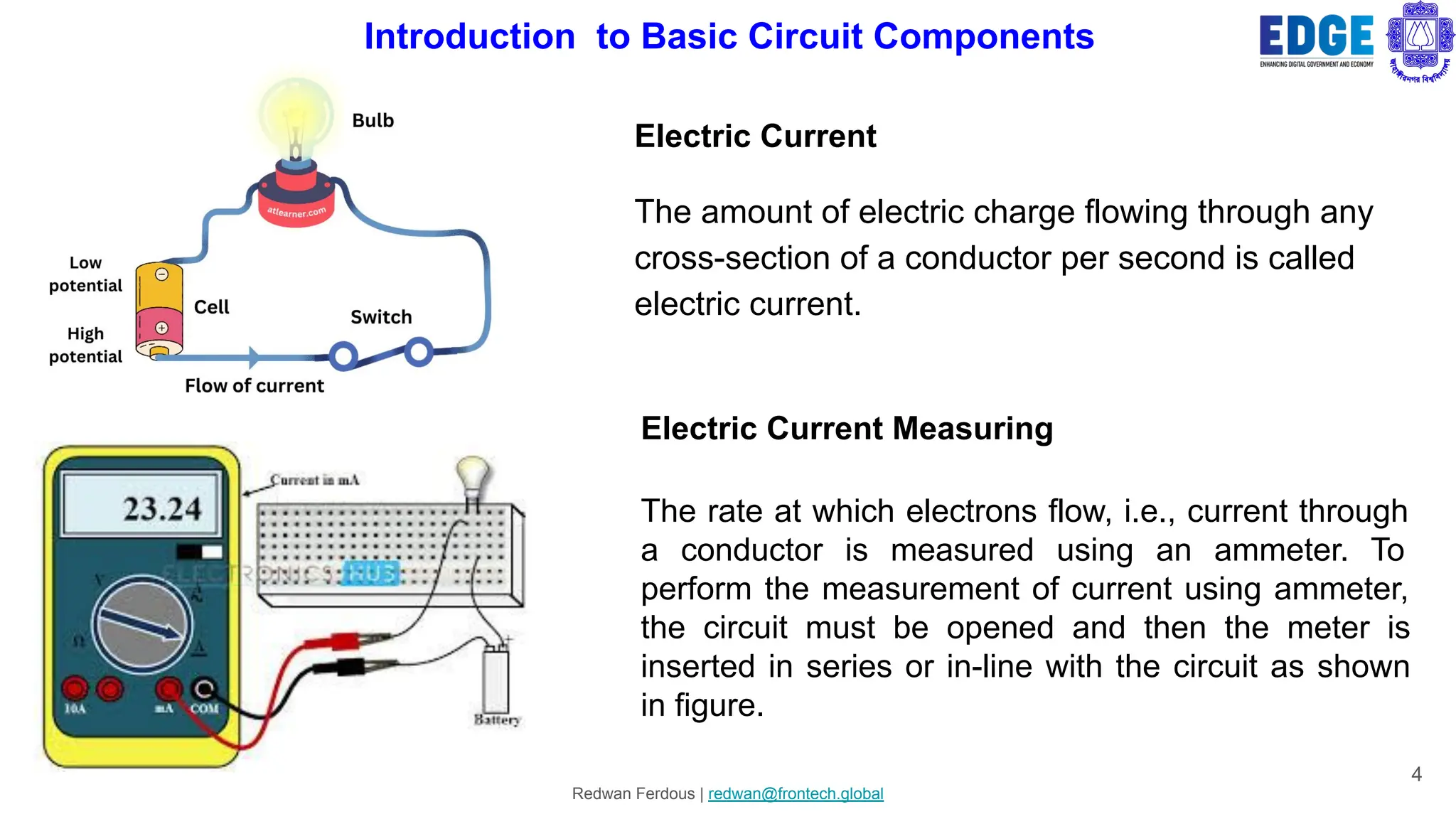 Lecture-2_Basic Circuits & Intro to Arduino_2024_EDGE_Jahangirnagar ...