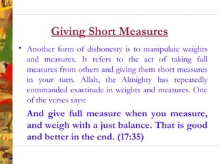 Short Measure Lecture 2 b ethics | PPT