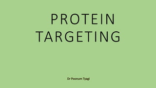Comprehensive Overview of Protein Targeting Mechanisms in Cells | PPTX