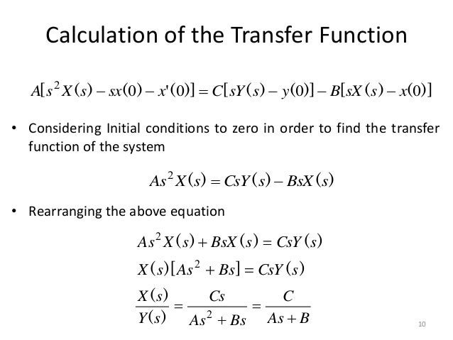 Lecture 2 transfer-function