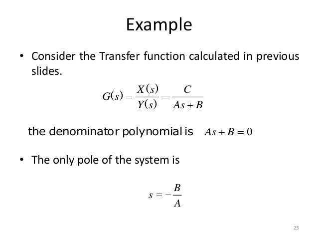 Lecture 2 transfer-function