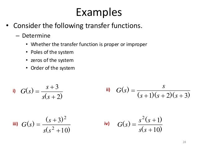 Lecture 2 transfer-function
