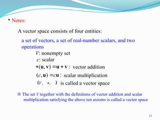 Vector Entities Lecture-2 Vector Spaces-24 (1) linear algebra.pptx
