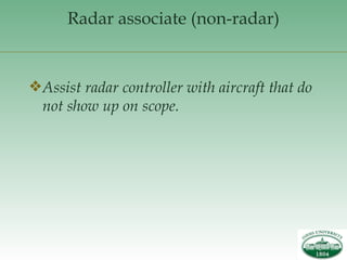 Air Traffic Control Organization Lesson | PPT