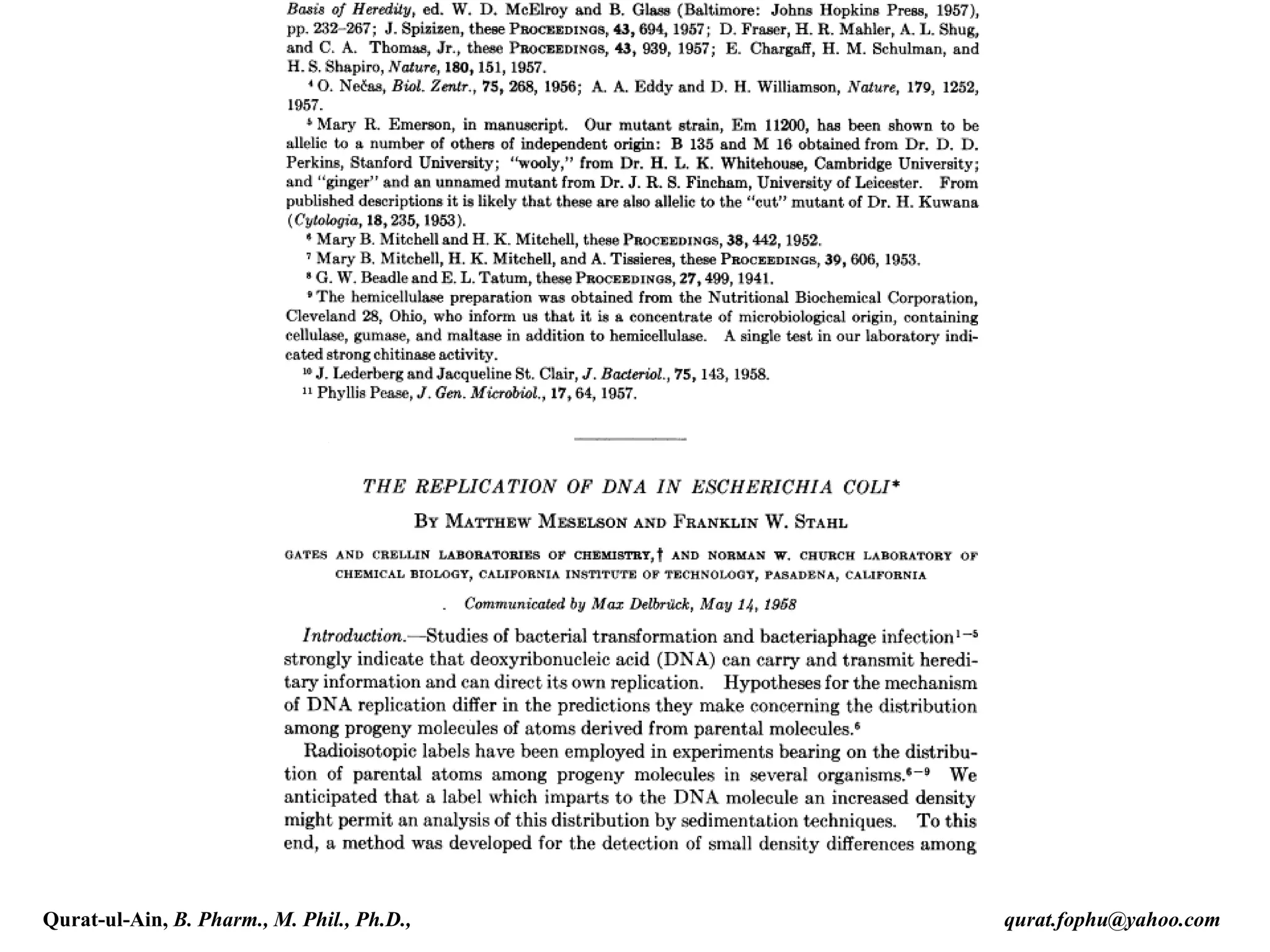 Qurat-ul-Ain, B. Pharm., M. Phil., Ph.D., qurat.fophu@yahoo.com
 