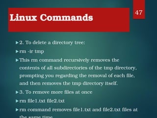 Comprehensive Guide to Linux Directory Structure and Command Usage | PDF