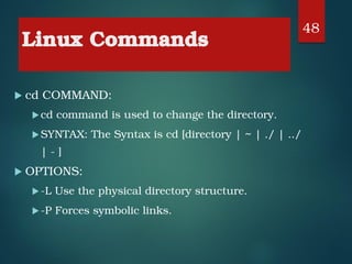 Comprehensive Guide to Linux Directory Structure and Command Usage | PDF