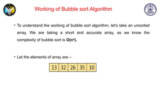 Comprehensive Guide to Bubble Sort Algorithm in Data Structures | PPTX