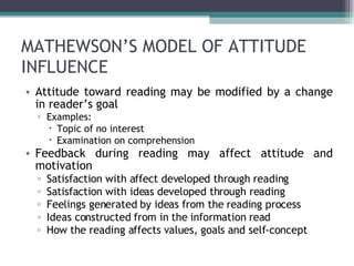 Reading Models Examples Lecture 3 Models Of Reading 2 (2) | PPT