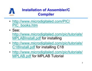 PIC Programming and Concept for P184550 Book | PDF