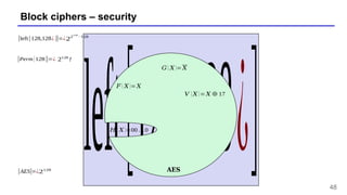 ppt - fundamentals of cryptography: prps and prfs in... lecture-3block-ciphers-prfs-prps-aes.pptx