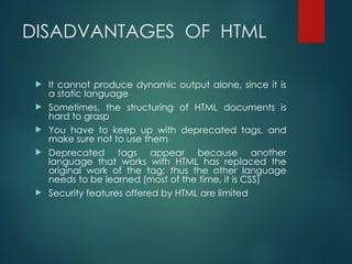 Lecture-3 HTML tags.pptnsnansmsnsmsmsmnsnsns | PPT