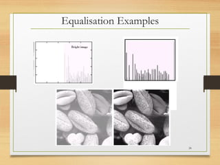 Equalisation Examples
26
 
