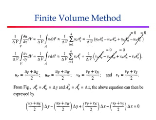 Finite Volume Method for Computational Fluid Dynamics | PPTX