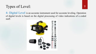 Comprehensive Surveying Techniques: Leveling Instruments and Methods ...