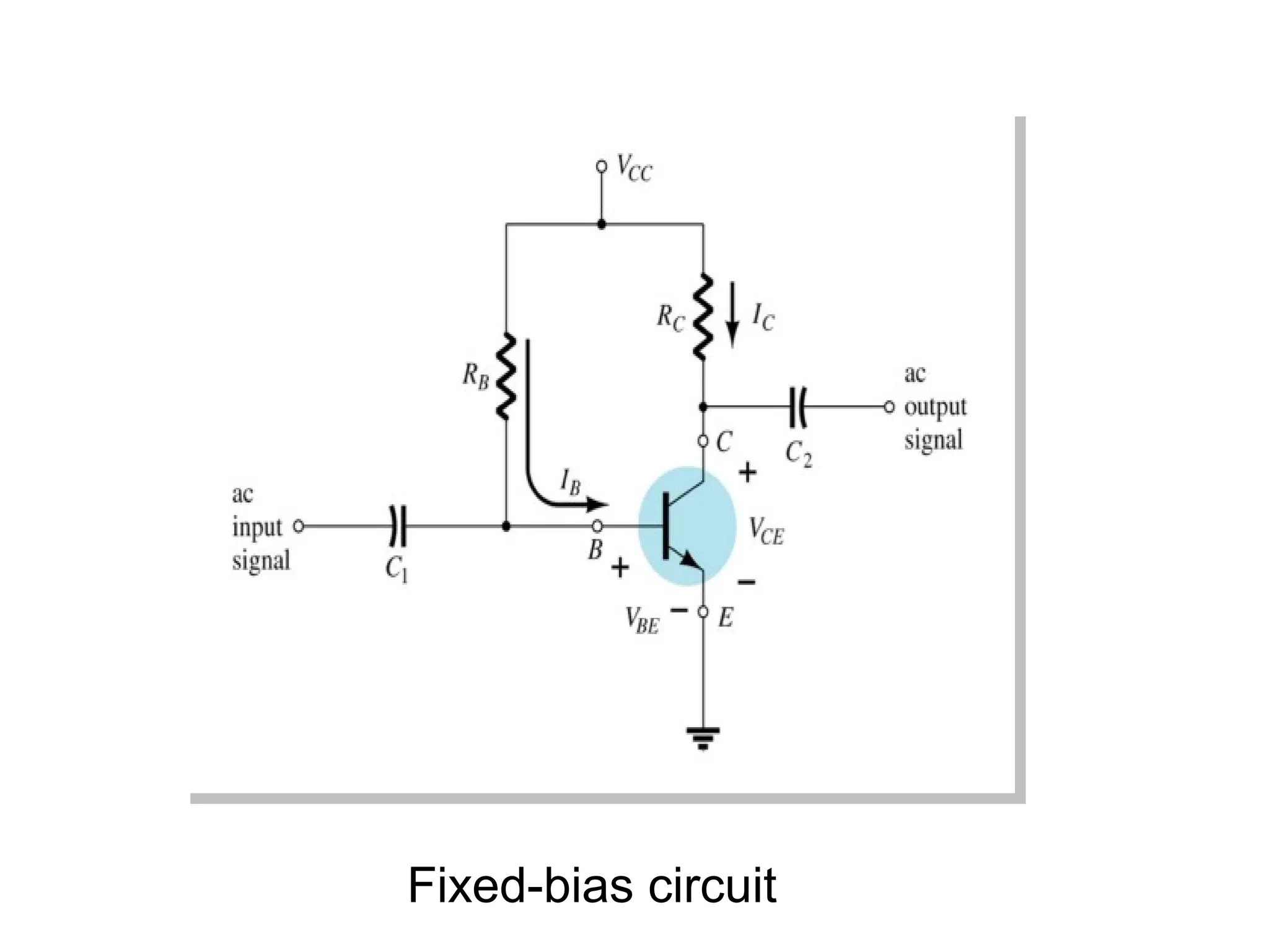 Fixed-bias circuit
 