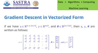 Data + Algorithms + Computing
=
Machine Learning
 