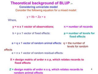 Lecture-4 Advanced biostatistics BLUP.ppt