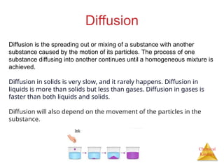 Liquids Diffusing Lecture-4 Kinetics lecture for BS program.ppt
