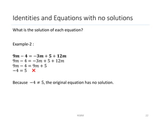 Lecture 4 (solving equations) | PPTX