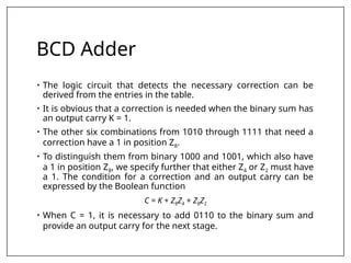 Lecture-5b - BCD Adder and Carry Propagation, Comparator (2).pptx