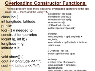 Lecture 5, c++(complete reference,herbet sheidt)chapter-15 | PPTX