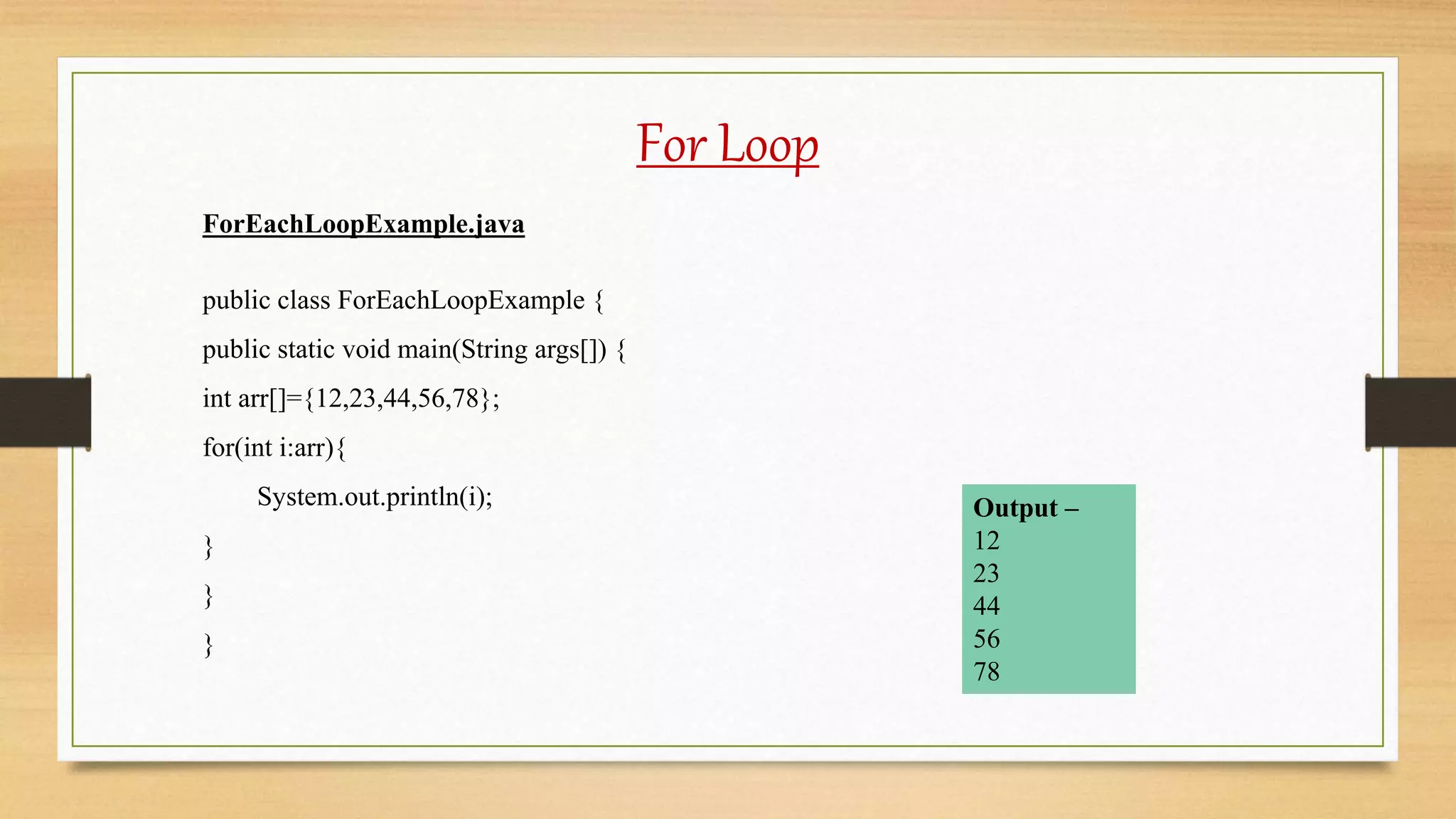 Lecture - 5 Control Statement | PPT